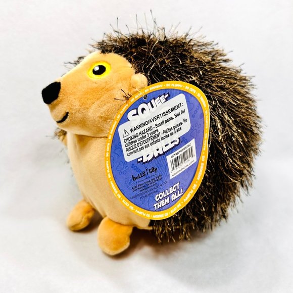 Squee-Zoo Ball Hedgehog Stuffed Squishy Plush Toy - NWT - Picture 3 of 10